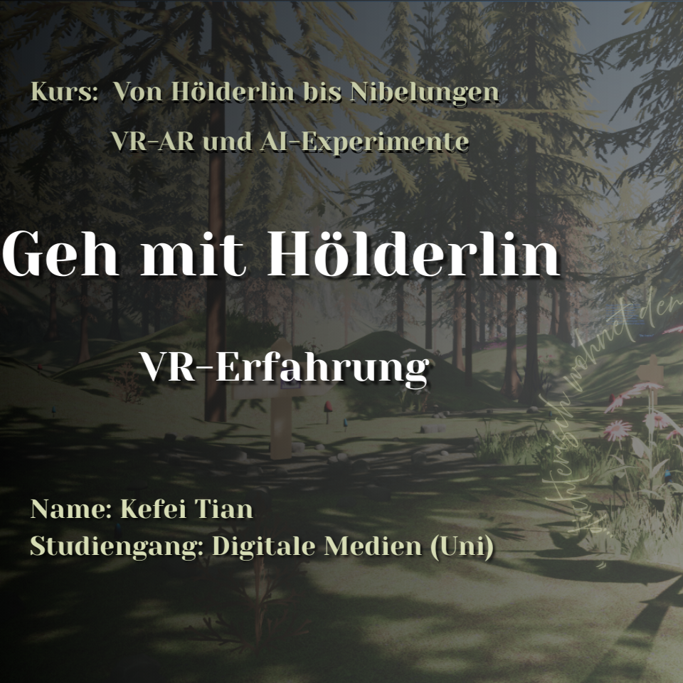 Geh mit Hoelderlin VR Poetry Experience
